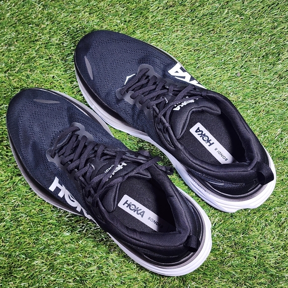 Hoka One One Black Athletic Shoes - Picture 7 of 9